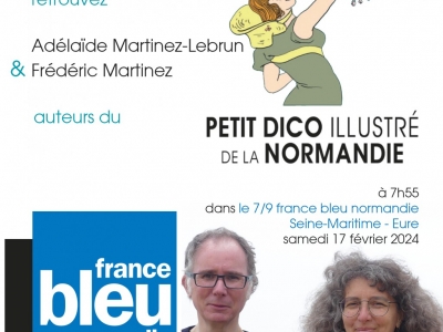 Le Petit dico illustré de la Normandie et ses auteurs, sur France bleu