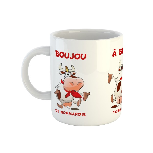 Tasse mon cœur en Normandie