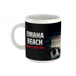 Mug Omaha Beach (noir)