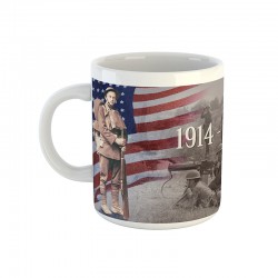 Mug soldat américain 14/18