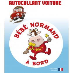 Autocollant Bébé normand...