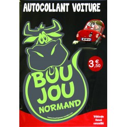 Autocollant vert Boujou...