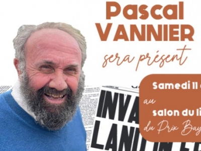 Rencontrez Pascal Vannier, samedi 11 octobre