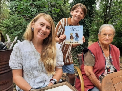 Hélène raconte son enfance pendant la guerre dans son village du Calvados