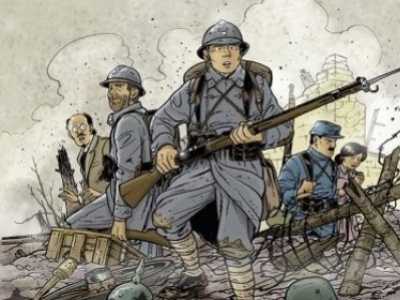 Une bande dessinée historique sur la Grande Guerre.