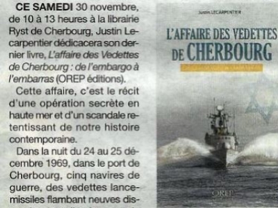 Il y a 50 ans, l'affaire des Vedettes de Cherbourg