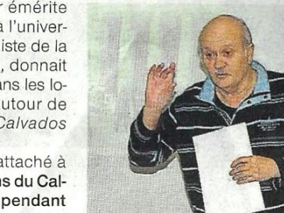 Jean Quellien étudie les Calvadosiens de l'Occupation