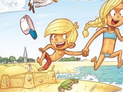 Les p'tits Normands à la plage