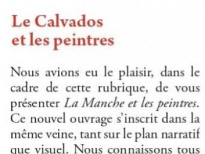 Le beau livre Le Calvados et les peintres...