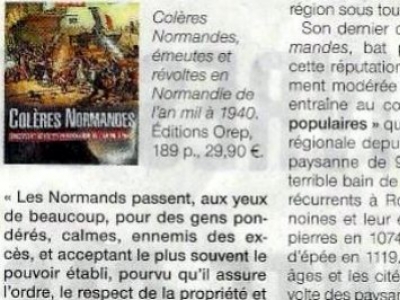 Vous avez dit calmes, les Normands ?