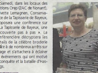 La Tapisserie décryptée par Sylvie Lemagnen
