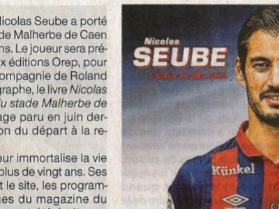 Nicolas Seube dédicace son livre