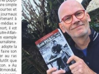 Les reportages de guerre d'Ernie Pyle réunis dans un livre...
