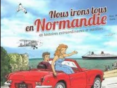 Jérôme Eho en dédicace à la bibliothèque d'Arromanches