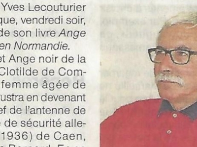 Yves Lecouturier en dédicace 