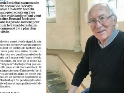 La restauration de l'Abbaye d'Hambye continue