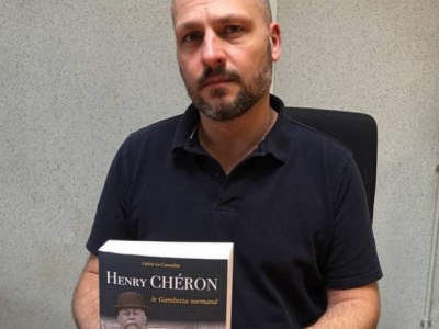 Cédric Le Cannelier, passionné d'histoire raconte Chéron...