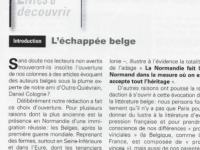 L'échappée belge...