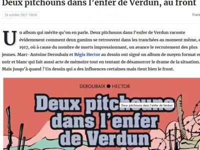 Deux pitchouns dans l’enfer de Verdun, au front