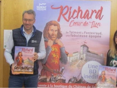 Une bande dessinée inédite sur Richard Cœur de Lion