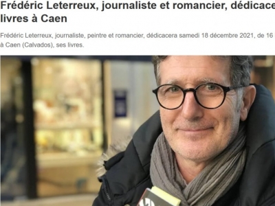 Frédéric Leterreux en dédicace...