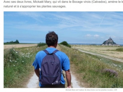 Paysan herboriste, il écrit des livres sur les richesses de la nature