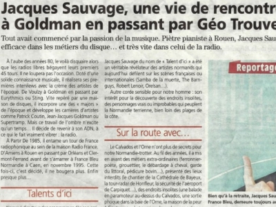 Sur la route avec Jacques Sauvage