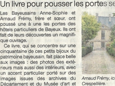 Maisons et hôtels particuliers de Bayeux