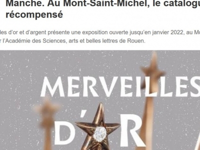 Au Mont-Saint-Michel, le catalogue de l’expo récompensé