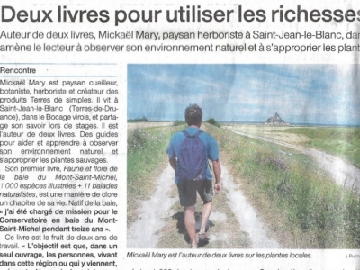 Mickaël Mary, paysan herboriste 