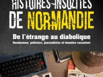 Le livre « Histoires insolites en Normandie » dédicacé