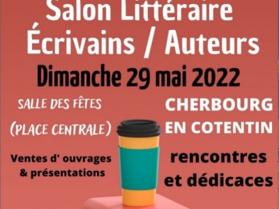 Salon littéraire écrivains/auteurs à Cherbourg
