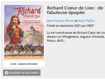 La BD Richard Coeur de Lion recensée...