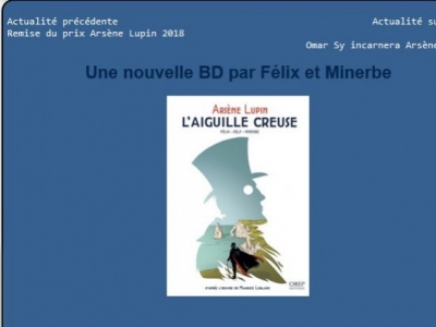 Arsène Lupin L'Aiguille Creuse...