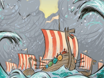 Les vikings en Francie occidentale