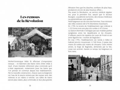 Les eaux de Bagnoles-de-l'Orne : rencontre avec l'auteur mercredi 18 juin